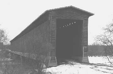 Swanton Railroad Bridge. Photo by Tom Hildreth, February 21, 1983